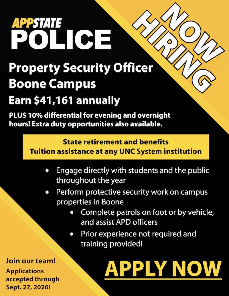 APD is Hiring a Property Security Officer